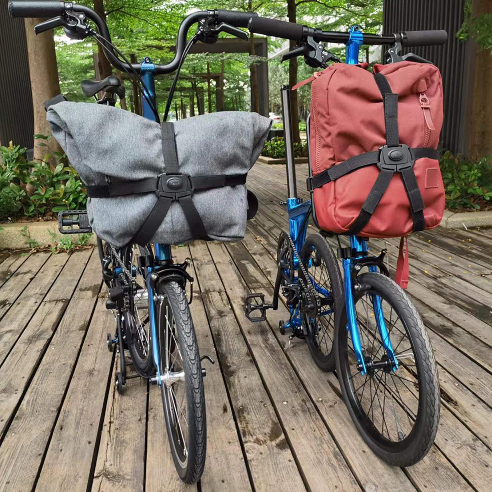 Folding Bike Carrier Bracket Front Carrier Frame bike Front Rack for Backpack