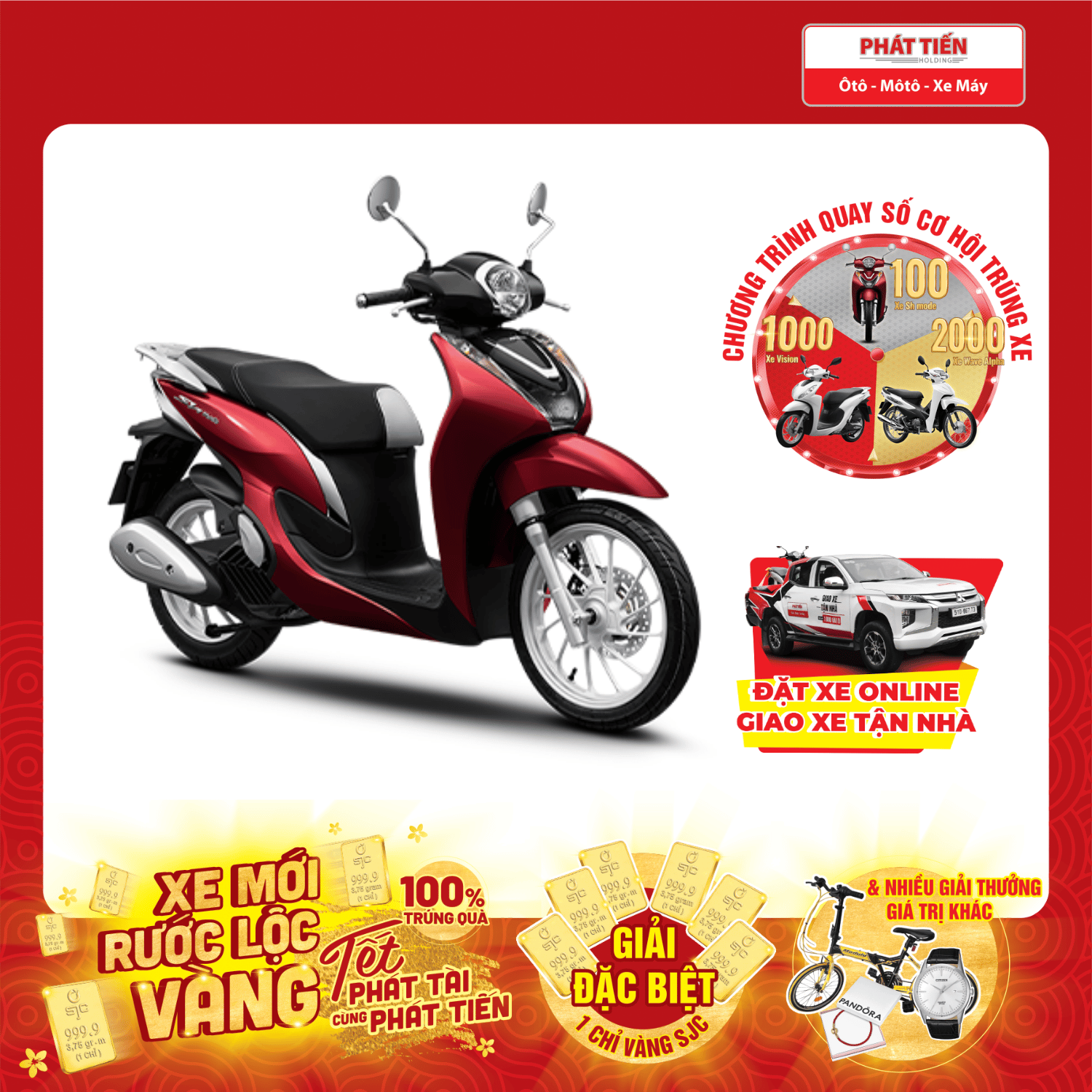 Xe máy Honda SH Mode 125cc 2024 - Cao cấp