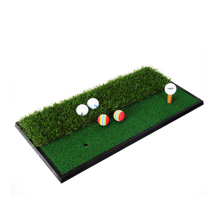 Thảm Tập Swing Golf - PGM Double Grass Mini Hitting Mat - DJD005