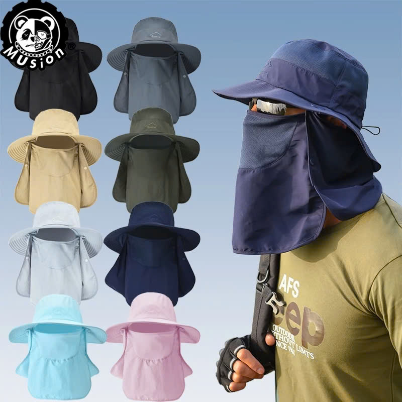 Mũ Nón Lưỡi Trai Chống Nắng Tia UV Cho Nam Nữ Unisex Phong Cách Phù Hợp Mọi Lứa Tuổi Chất Liệu Vải Kaki Cao Cấp Có Thể Điều Chỉnh Trùm Đầu Khẩu Trang Đẹp Đi Chơi Phượt Đánh Golf Du Lịch Dã Ngoại Làm Vườn Văn Phòng