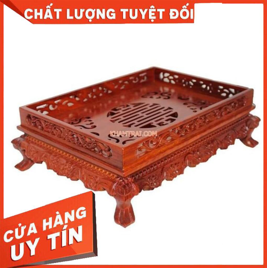 Khay trà gỗ hương Chân quỳ