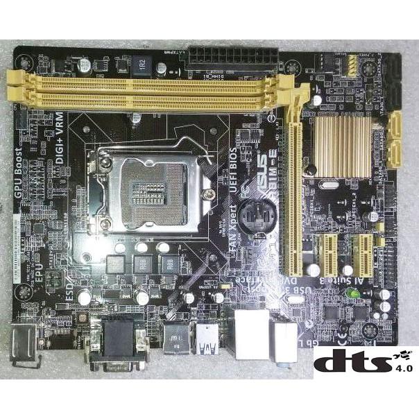 Bo mạch chủ máy tính bàn ASUS, H81, B85 Socket 1150 , Keo tản nhiệt, Còi, dây SATA)