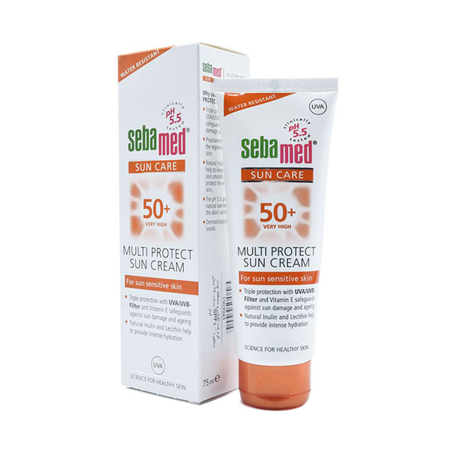 Kem Chống Nắng Sebamed Ph5,5 Cho Da Mặt SPF30 - SSP01A - 75ml