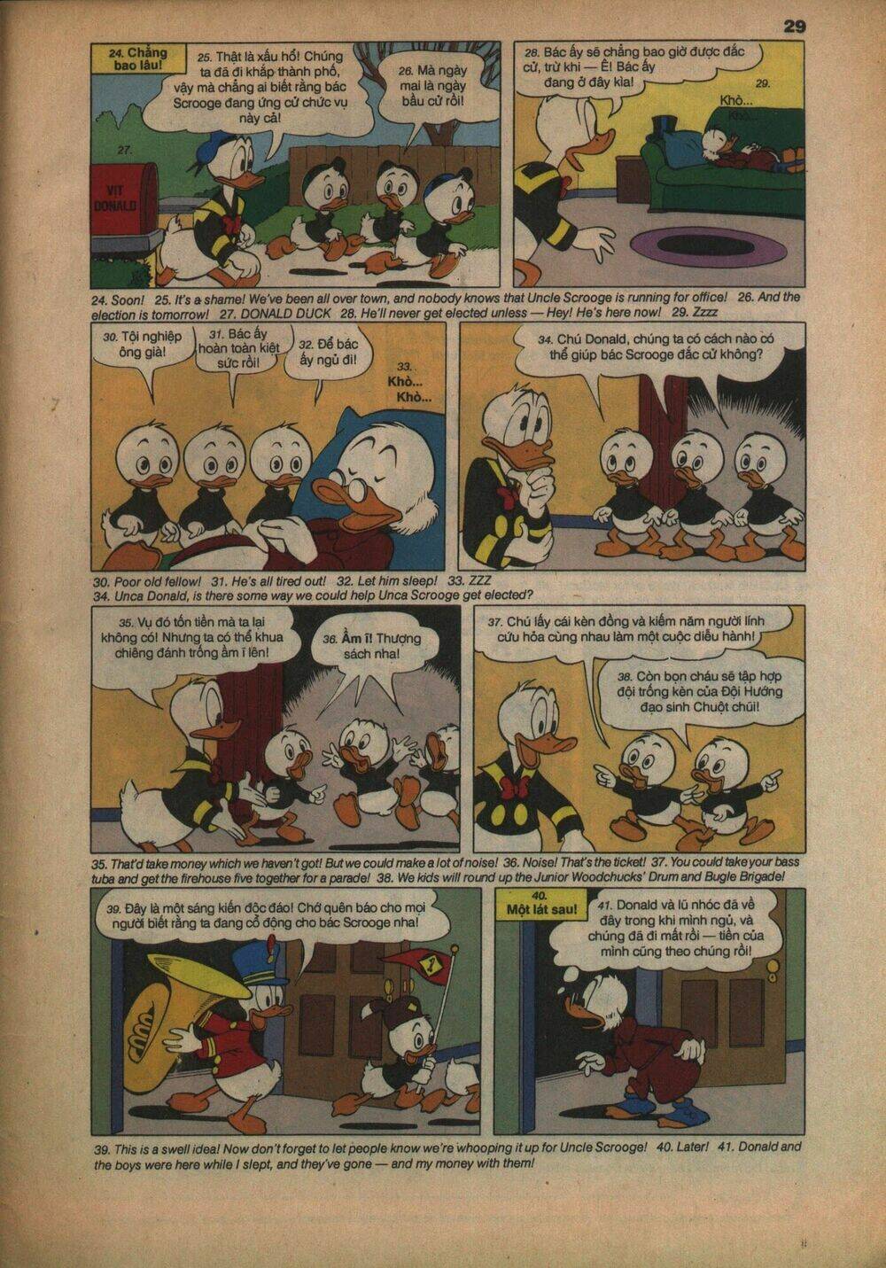 donald và bạn hữu chapter 29 30