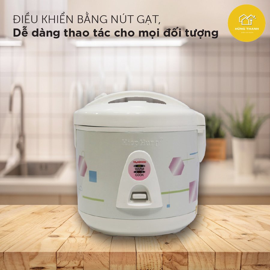 Nồi Cơm Điện Mini Hiệp Hưng HH-635 1 Lít (1-3 Người Ăn) - Bảo Hành Chính Hãng 6 Tháng [ Giao Màu Ngẫu Nhiên]