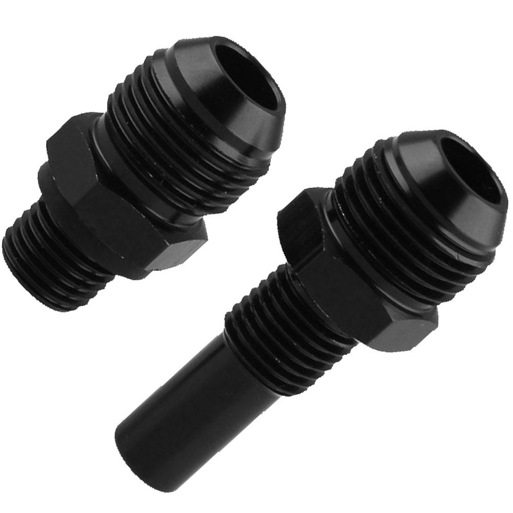 Easy Install 2 Oil Cooler Adapter for  8AN 1/4NPS 4L80E Transmission