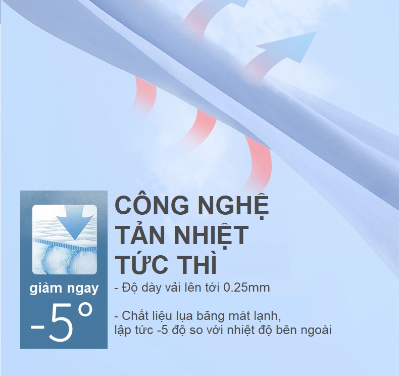 Găng tay xỏ ngón lụa băng Hatsu chống nắng và ngăn tia UV 100% - phối 2 màu thời trang - Dòng -5 độ cao cấp - Hàng chính hãng