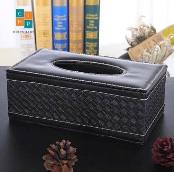 [KoSuyTu] Hộp Đựng Giấy Ăn Bọc Da Cao Cấp Hình Chữ Nhật – Sang Trọng, Bền Đẹp (24x12x9cm) - TẾT THẬT SANG TRỌNG