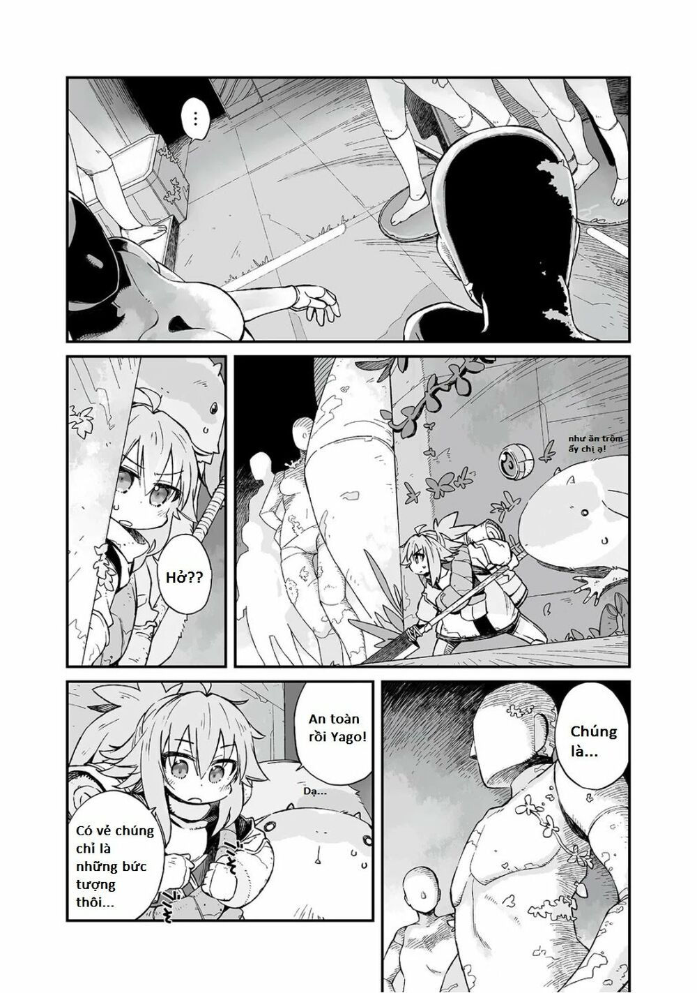 ngay cả khi hậu tận thế, thật hạnh phúc vẫn còn được sống... chapter 5 4