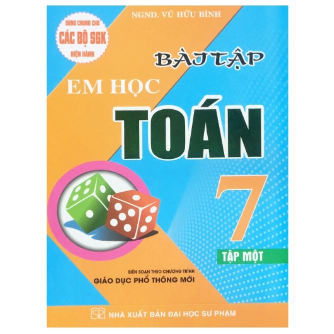 Sách - Combo Bài Tập Em Học Toán Lớp 7 - Biên soạn theo chương trình giáo dục phổ thông mới