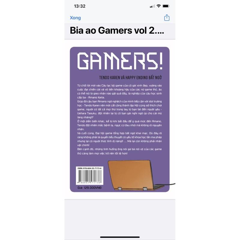 (Lightnovel) Gamers! tập 2 - Bản Quyền