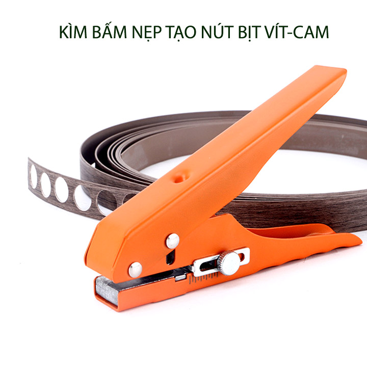 Kìm bấm nẹp tạo nút bịt đầu Vít-Cam đa năng D8mm-D10mm-D15mm tùy chọn