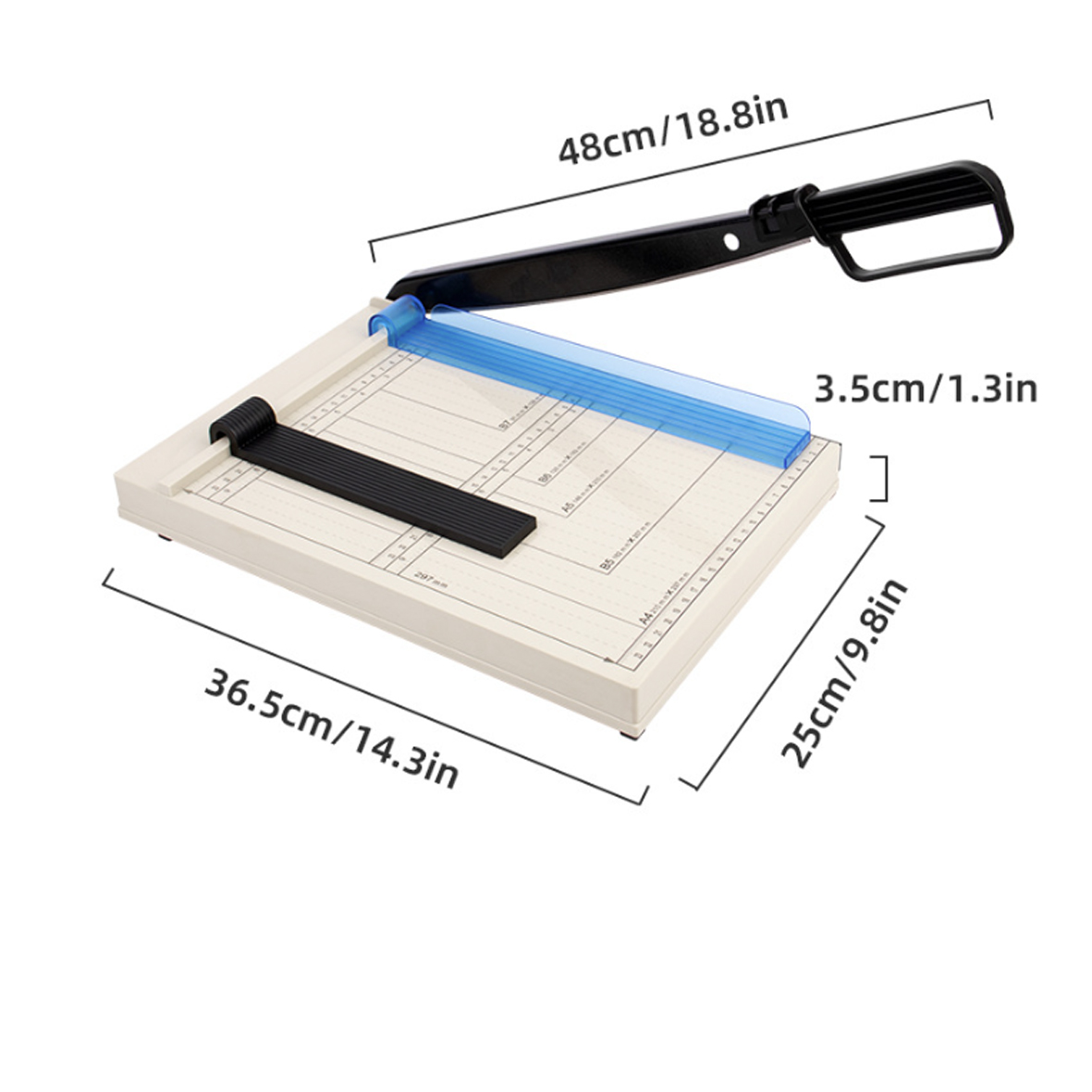 Bàn cắt giấy SL-A A4 có 2 nẹp giữ giấy