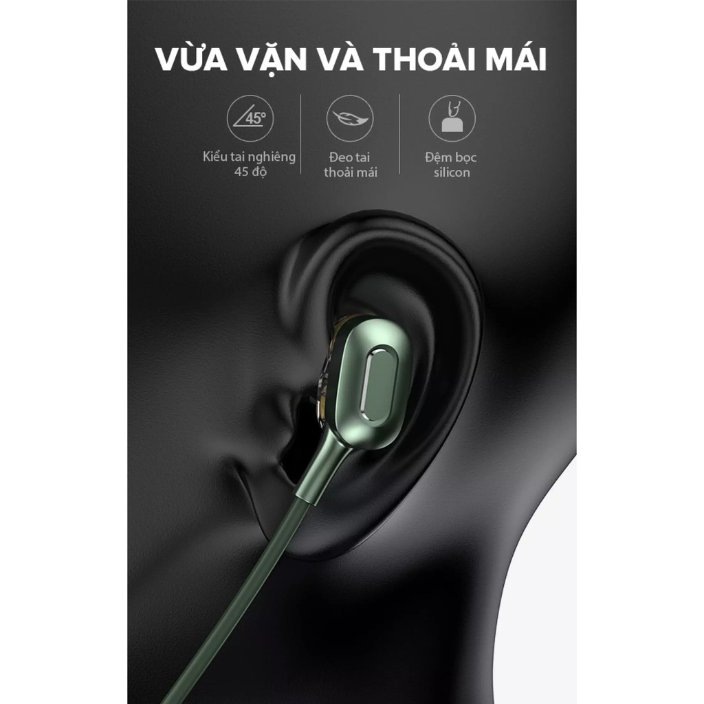 Tai Nghe Bluetooth Đeo Cổ Thể Thao VIVAN Liberty-N100 Chuẩn Kháng Nước IPX4 - Hàng Chính Hãng