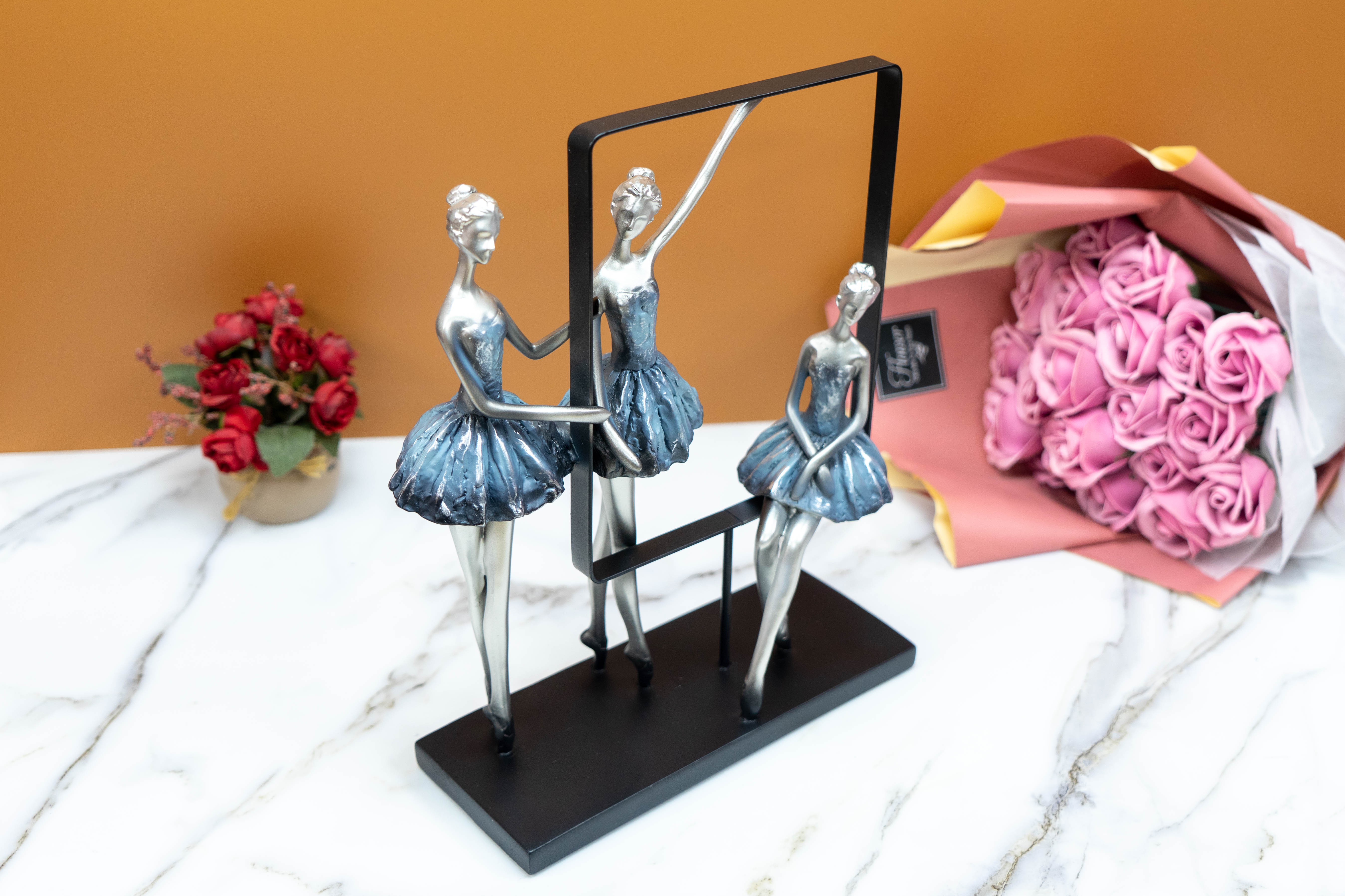 Tượng decor ba vũ công Ballet