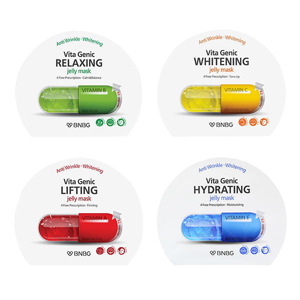 Combo 4 Mặt Nạ Dưỡng Da Banobagi Vita Genic Jelly Mask
