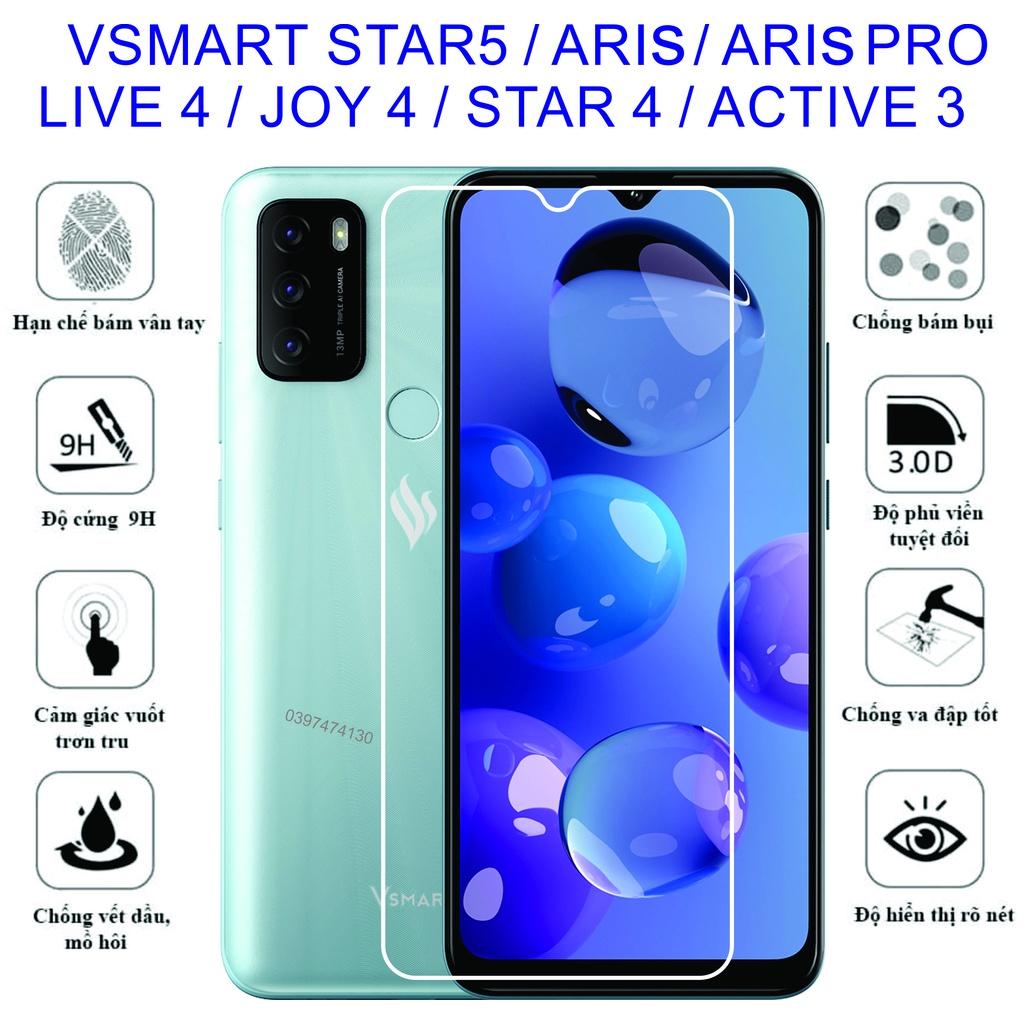 Cường lực dẻo 9H+ dành cho Vsmart Star 5 / Star 4 / Aris / Aris pro / live4 / joy4 / Active 3 bảo vệ màng hình toàn diện