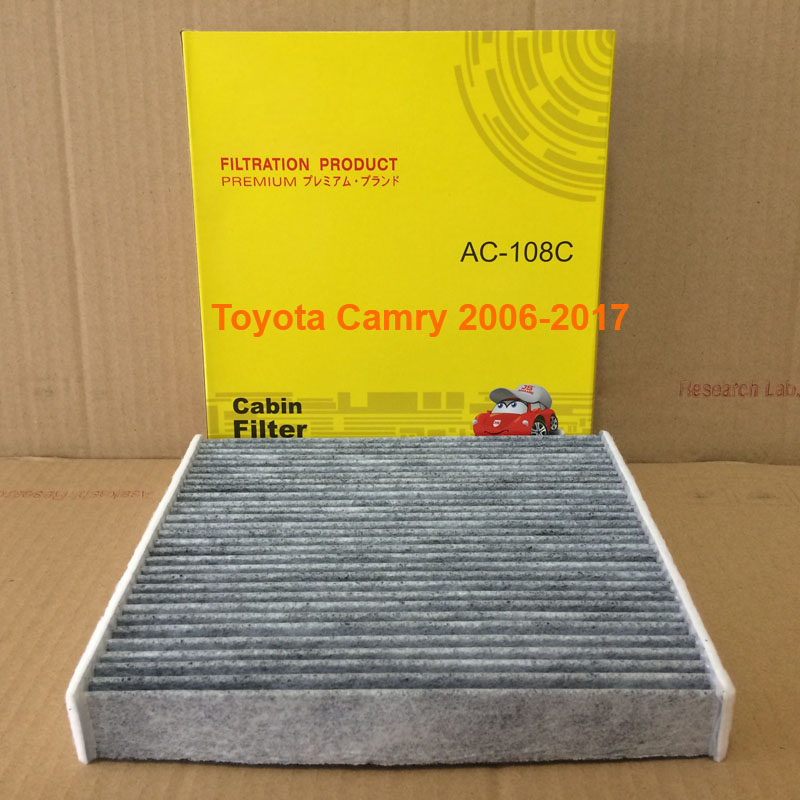 Lọc gió điều hòa cho xe Toyota Camry 2006, 2007, 2008, 2009, 2010, 2011, 2012, 2013, 2014, 2015, 2016, 2017 8713906060 mã AC108-3