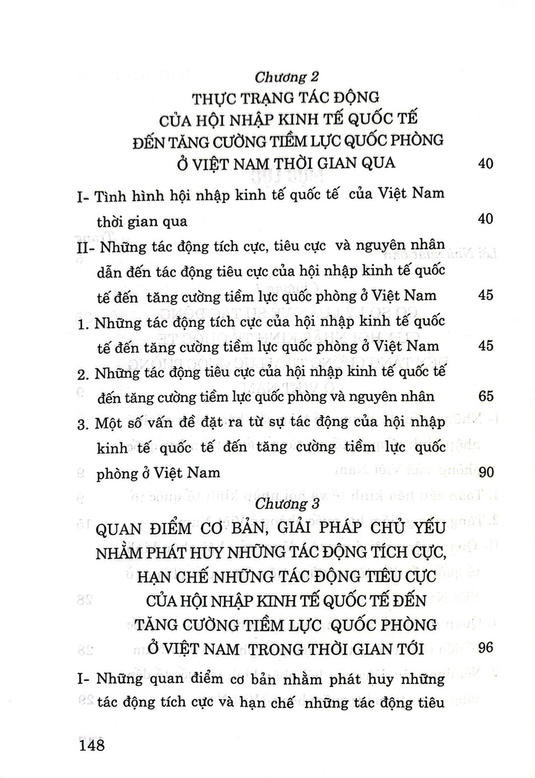 Tác động của hội nhập kinh tế quốc tế đến tăng cường tiềm lực quốc phòng ở Việt Nam