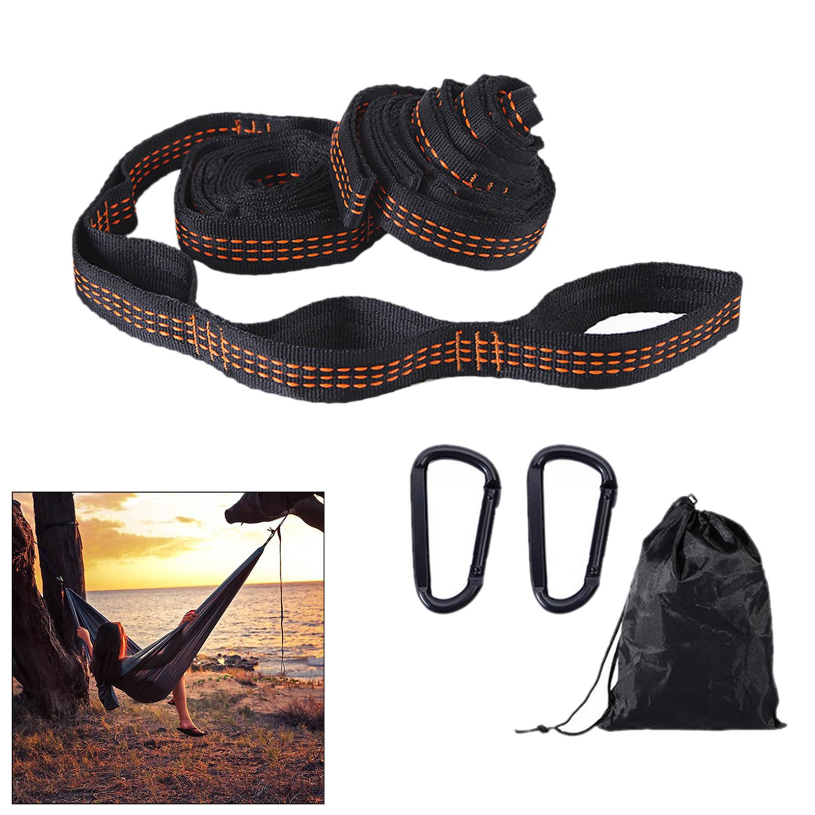 Hammock Tree Straps, 20 Loops&20ft Long Combined, 2000 LBS Heavy Duty