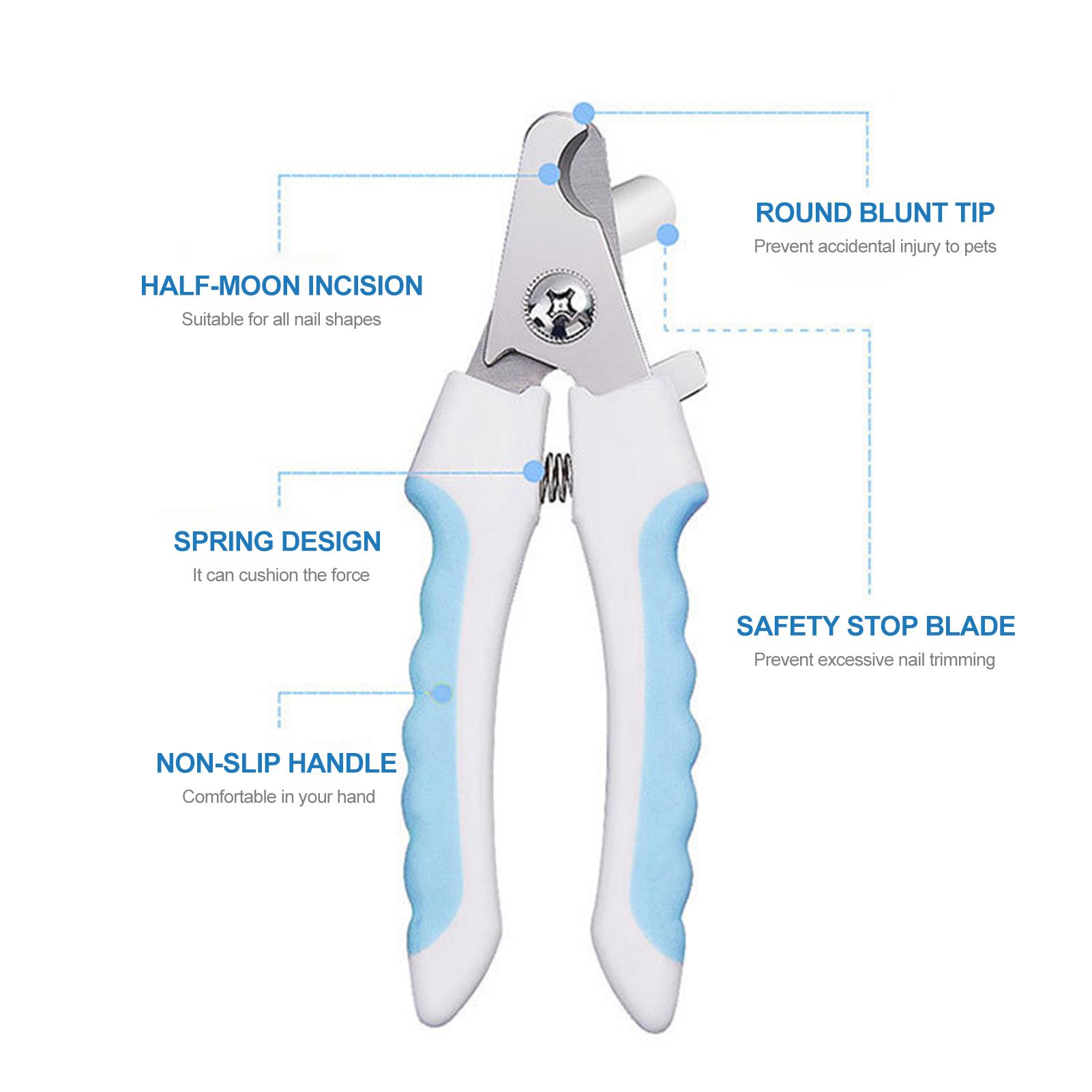 Dụng cụ cắt tỉa móng chuyên nghiệp cho thú cưng kèm giũa móng