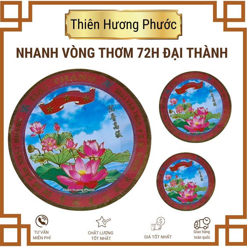 Nhang vòng khoanh thơm 24g TT 10 vòng