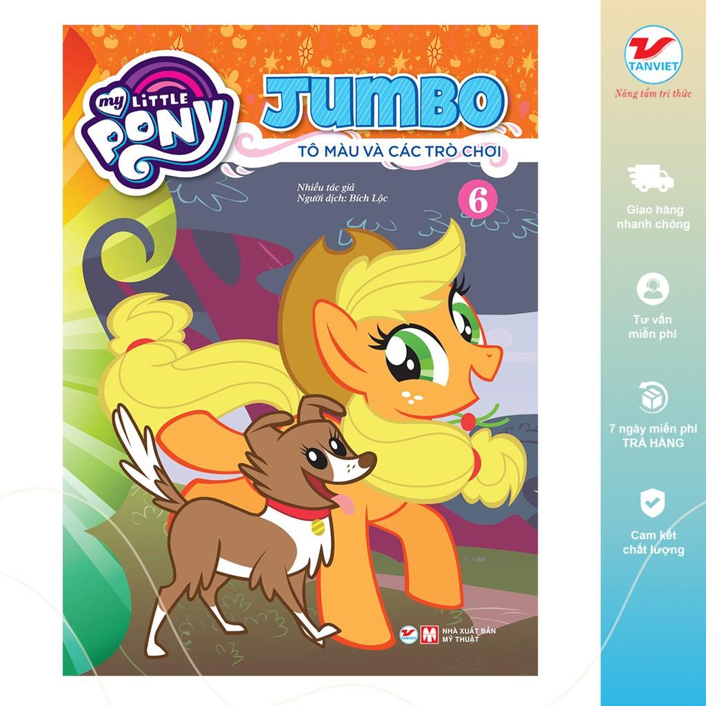 Bộ Sách Tô Màu My Little Pony Jumbo Tô Màu Và Các Trò Chơi - Bản Quyền