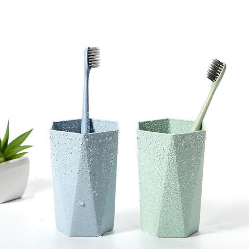 Cốc Đánh Răng Chịu Nhiệt 300ml Kiểu Dáng Hiện Đại - Ly Uống Nước Lúa Mạch