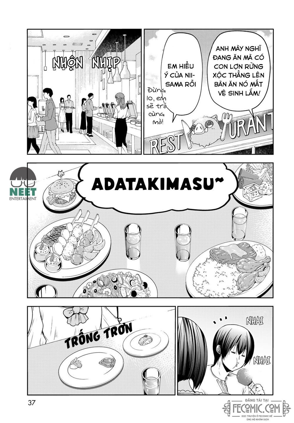 cô gái thích lặn - grand blue chapter 78 34