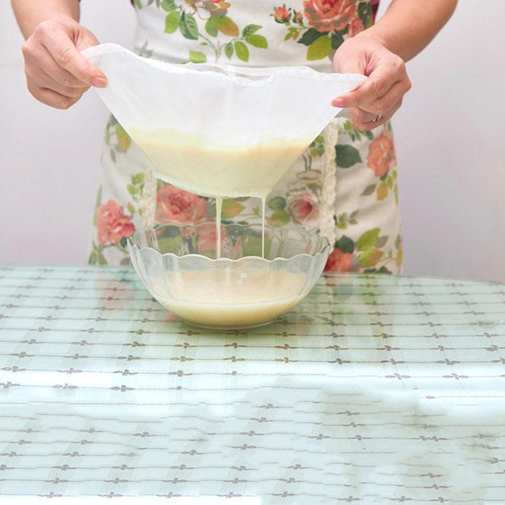 Túi nylon lọc sữa đậu nành/phô mai tiện dụng