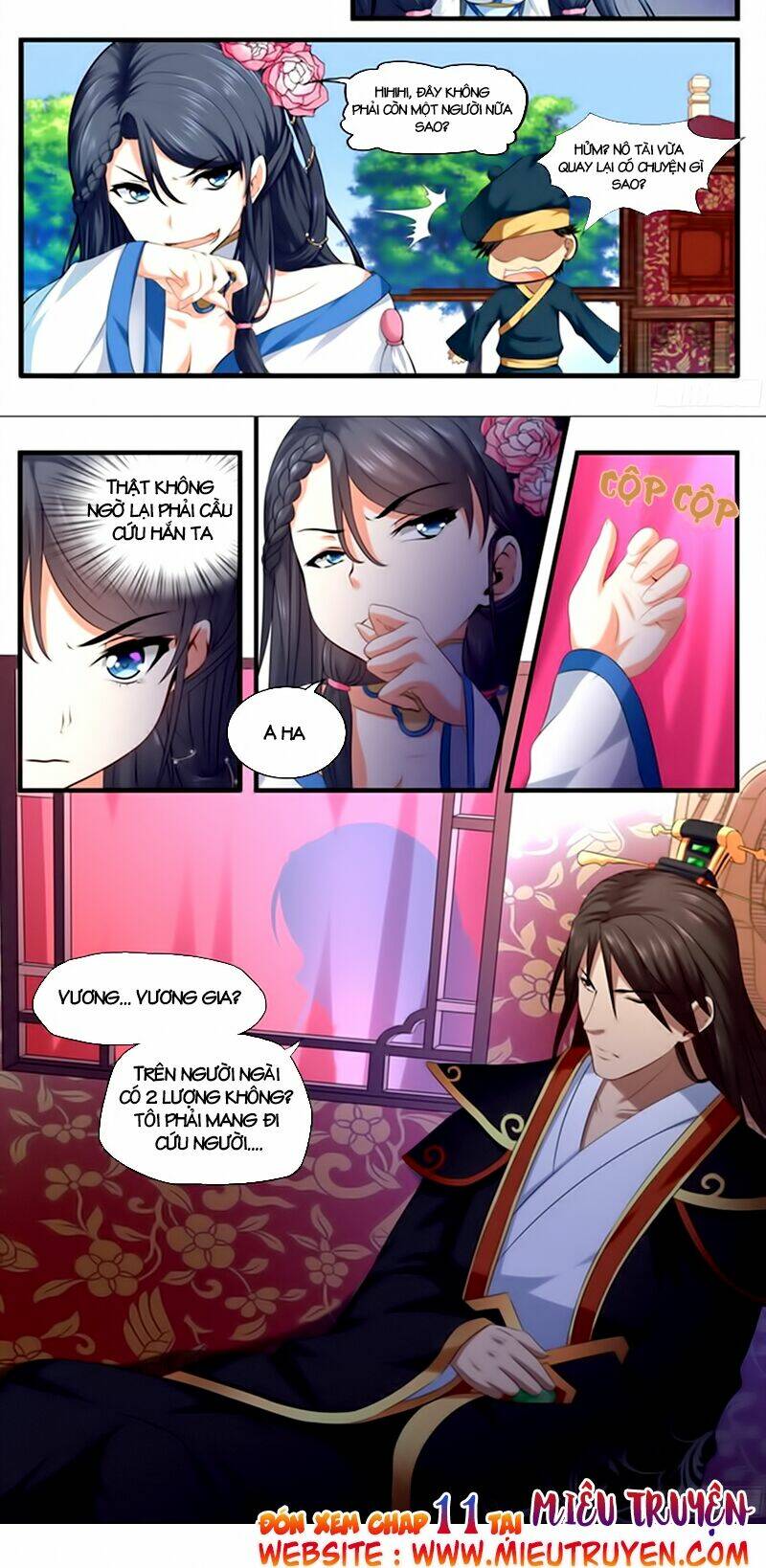 y nữ khuynh thành - thịnh sủng vương phi chapter 10 6