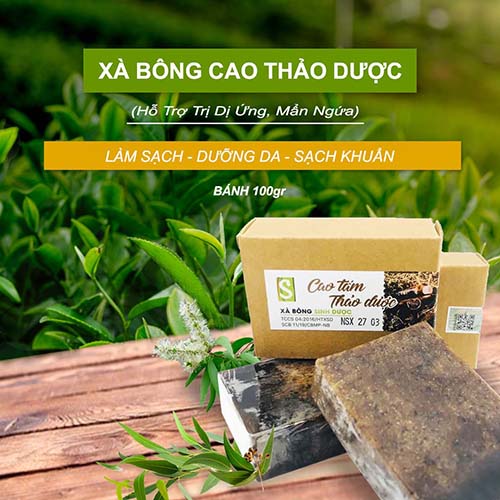 Xà bông Sinh Dược - Cao thảo dược - Xà phòng thảo dược