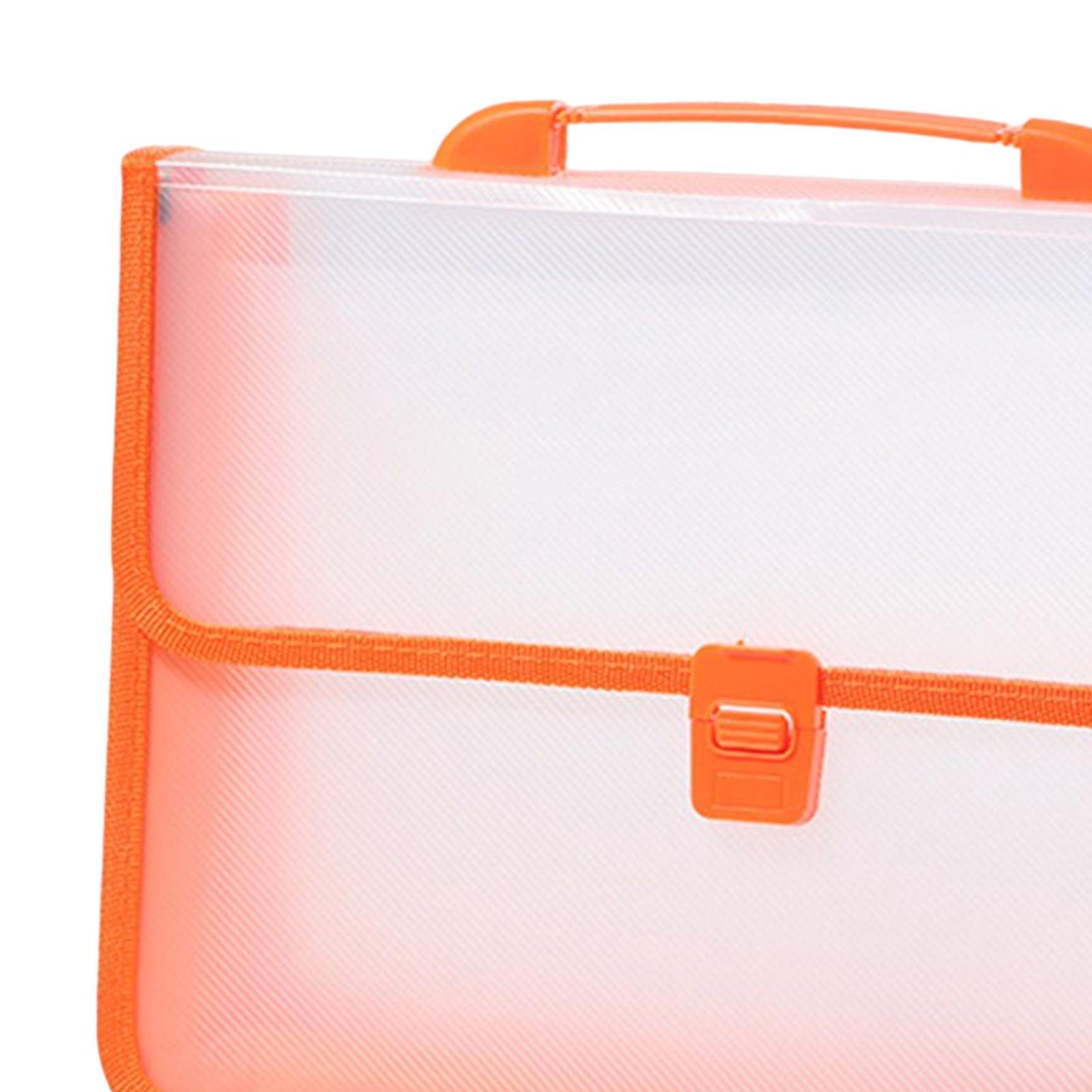 Pockets Files Envelope for Office Home work Orange