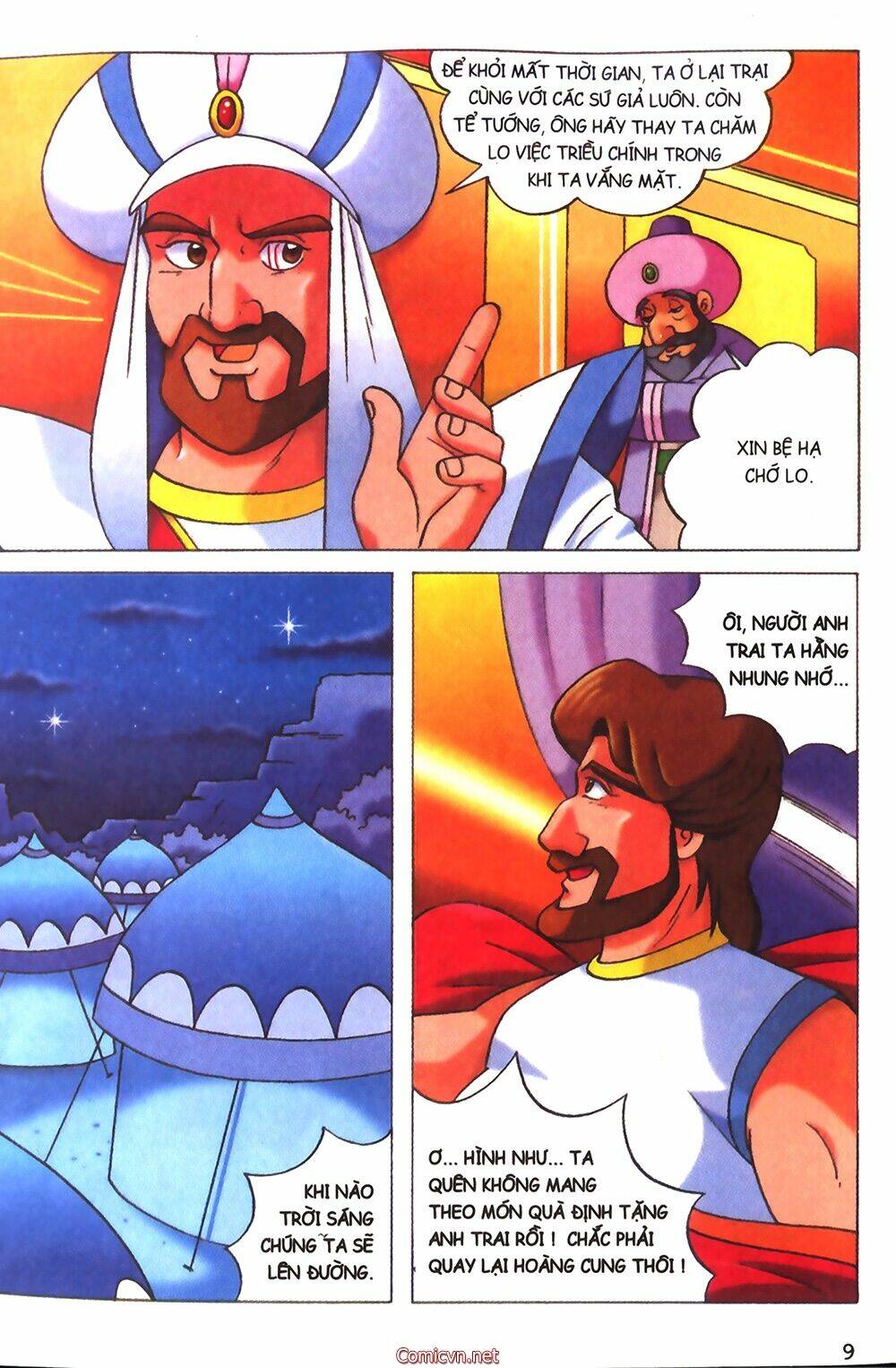 nghìn lẻ một đêm màu chapter 1 8