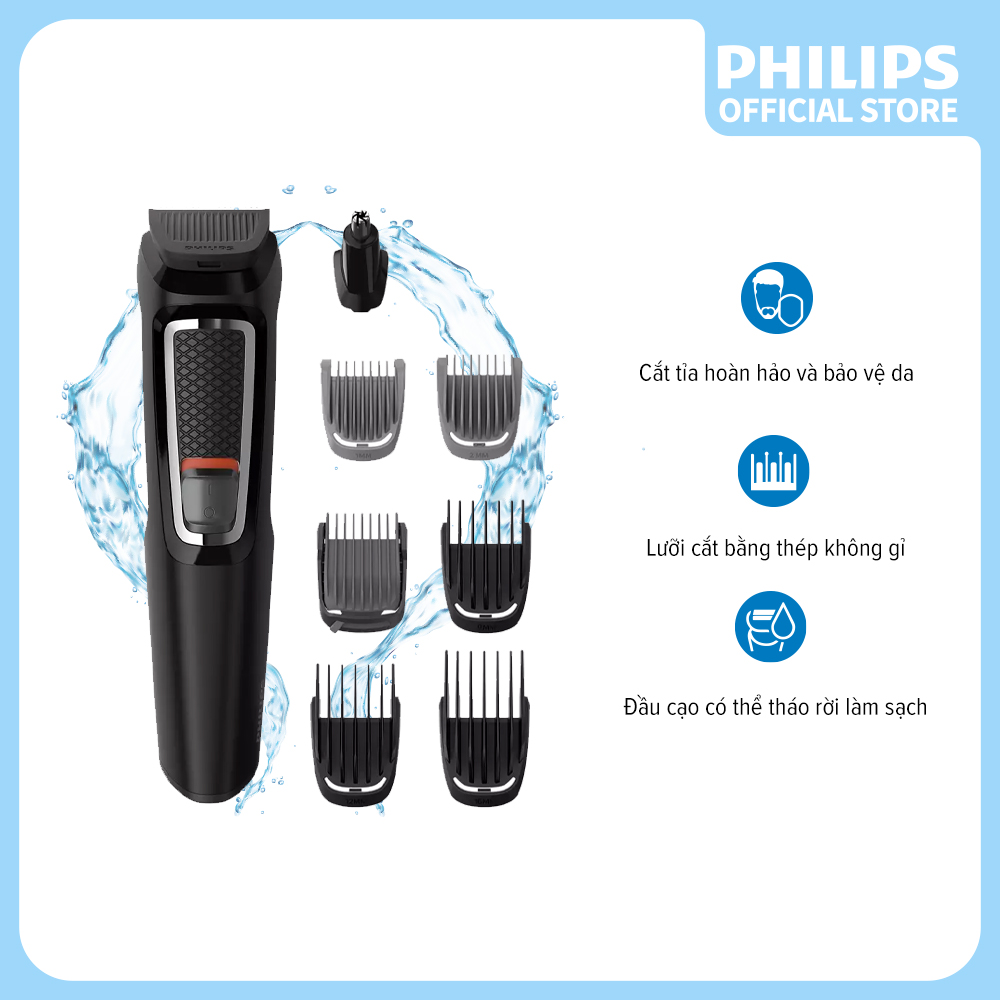 Tông đơ tạo kiểu đa năng Philips MG3730 - Hàng Chính Hãng