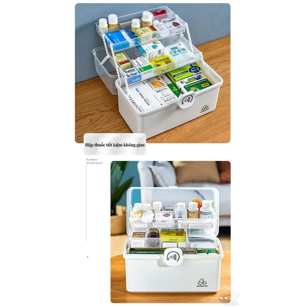 Hộp sơ cứu gia đình Medical Kit nhiều tầng cỡ lớn - Home and Garden