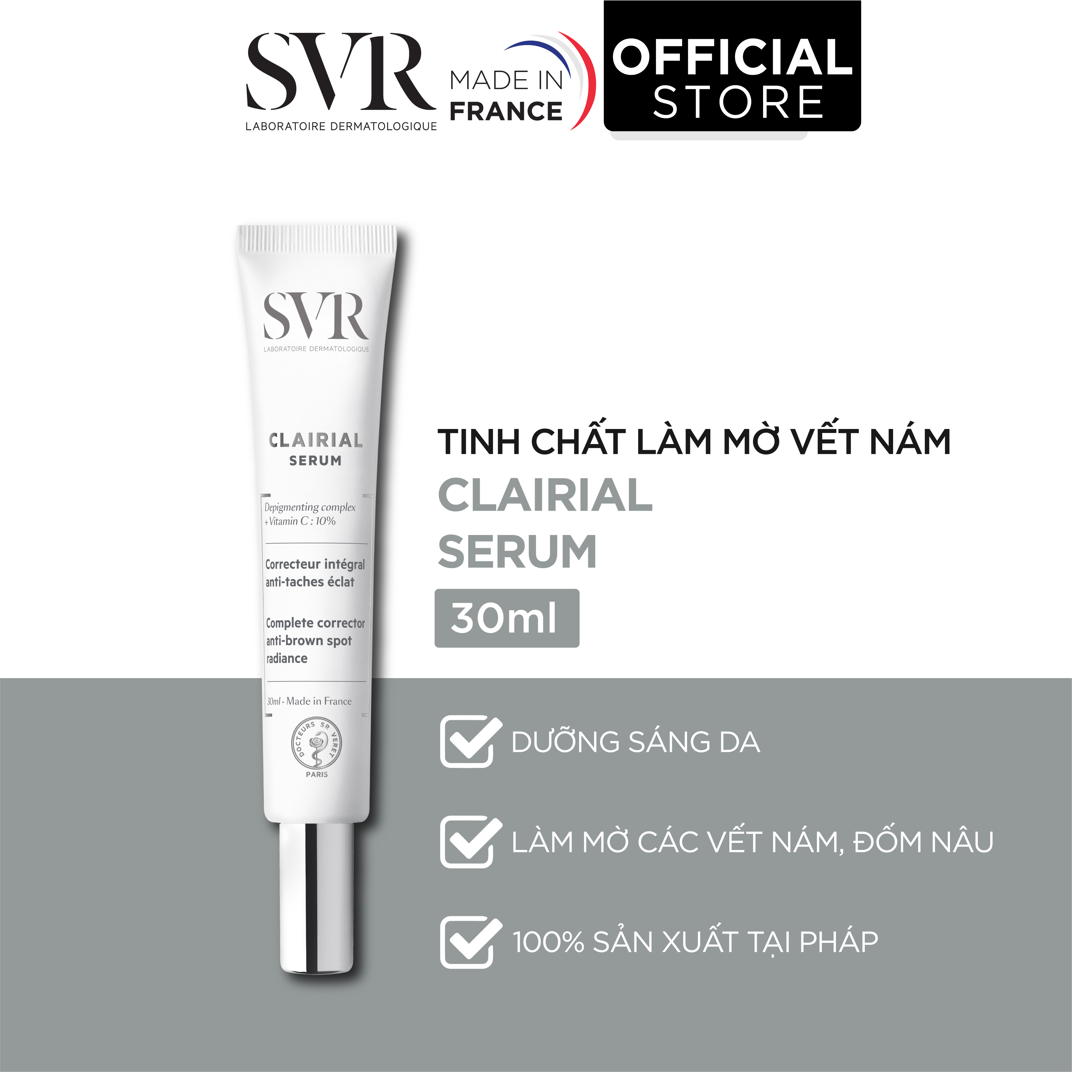 Serum  SVR Clairial (30ml)