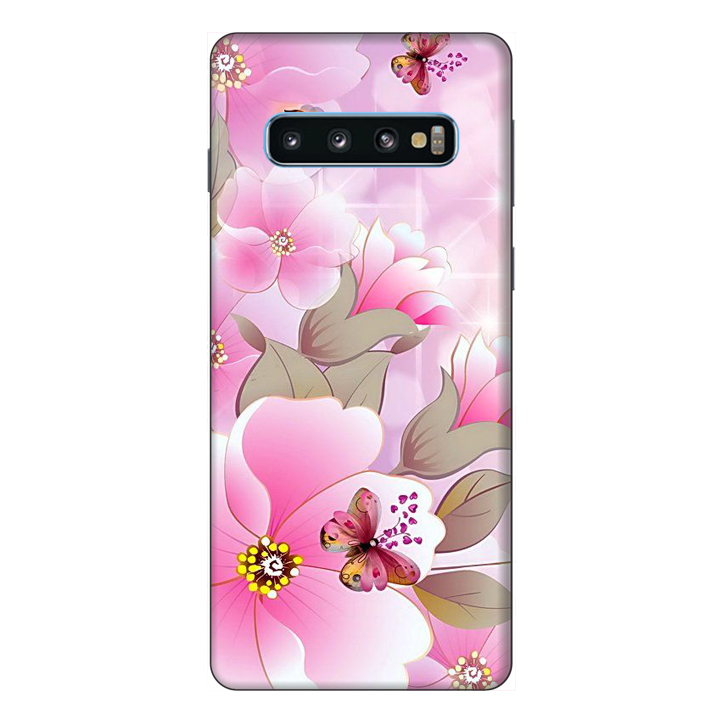 Ốp lưng cho điện thoại Samsung S10 Tình Yêu Gấu Bông