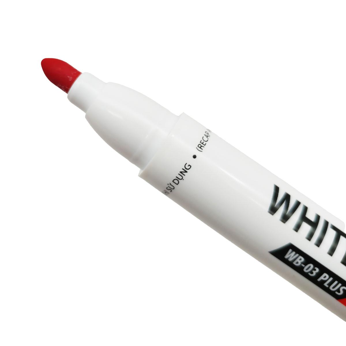 Bút Lông Bảng - Thiên Long WB-03 Plus - Mực Đỏ