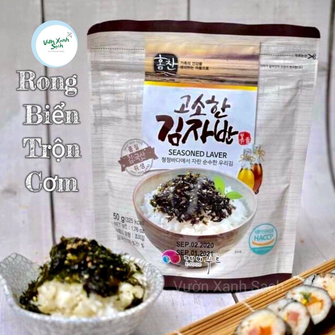 Rong biển trộn cơm /Sấy Giòn Trộn Gia Vị Ăn Liền/ Hàn quốc / Kim vụn 50G