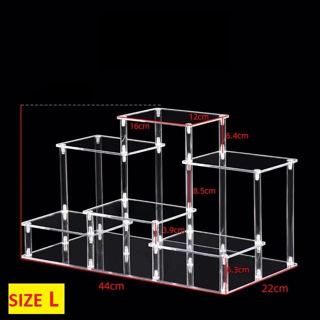 10 màu sắc, Kệ/giá đỡ Mica trưng bày Nhân Vật, Cupcake, Mỹ Phẩm, Búp Bê, Nước Hoa, Trang Sức, tách Trà