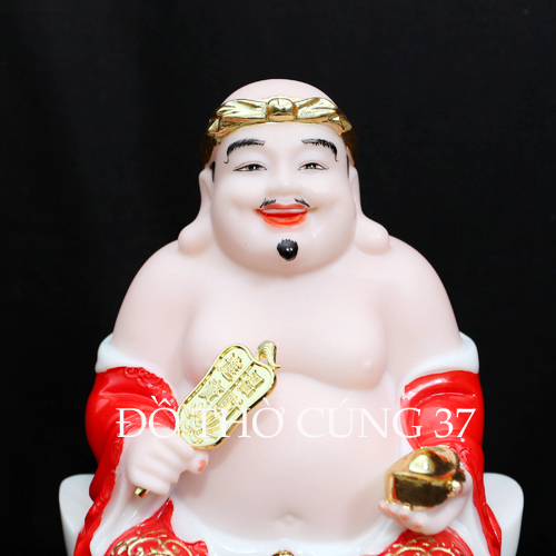 THẦN TÀI THỔ ĐỊA MÀU ĐỎ - BỘT ĐÁ CAO CẤP - HÀNG NHẬP KHẨU