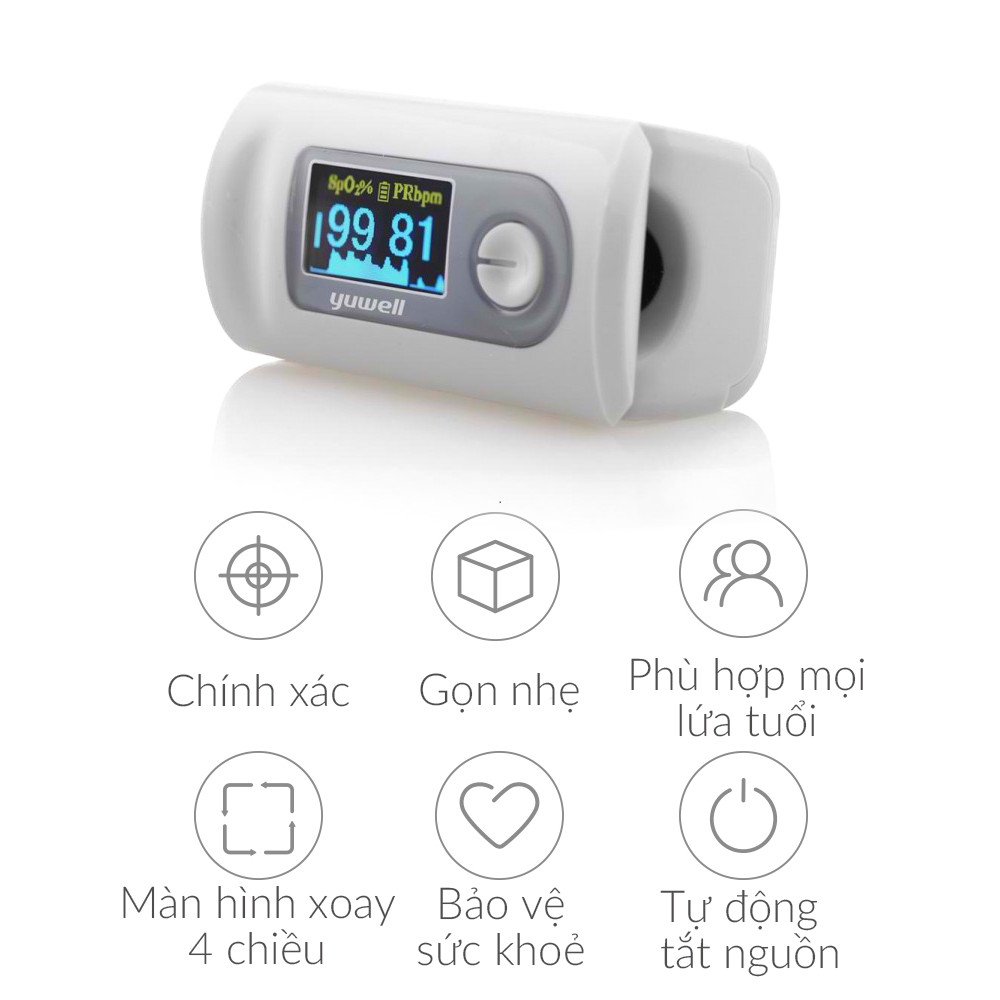 Máy đo nồng độ oxy YUWELL SPO2 YX301