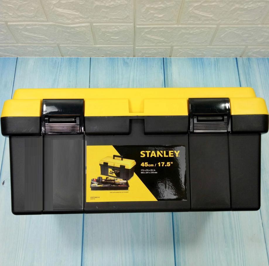 THÙNG ĐỒ NGHỀ NHỰA 17.5" STANLEY STST73691-8 - HÀNG CHÍNH HÃNG