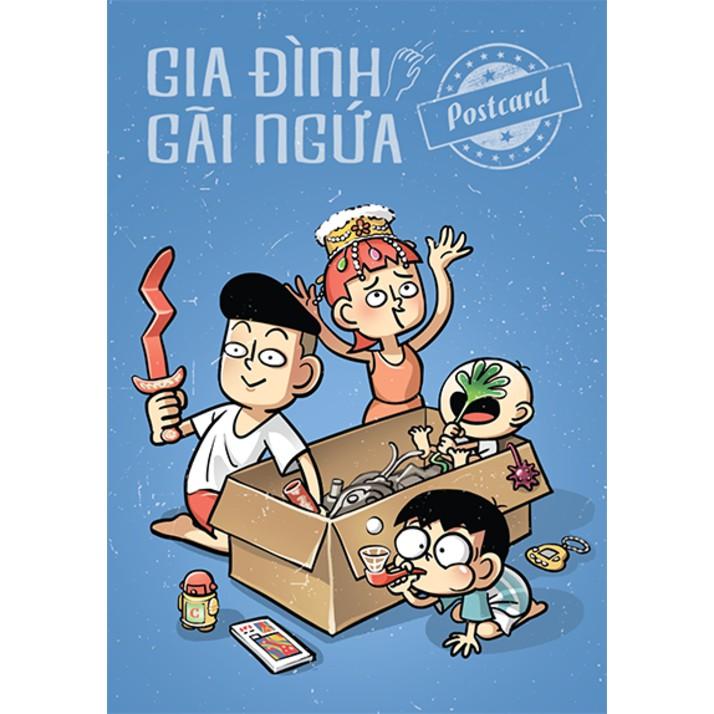 Sách - Gia Đình Gãi Ngứa (tặng kèm bookmark)