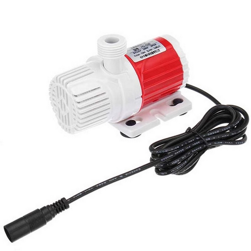 Máy bơm nước chìm tự động DC-02B 12V 1000L kèm nguồn điện