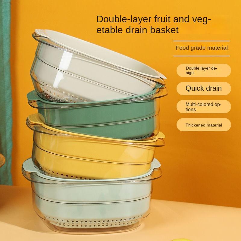 Rổ Rửa Thực Phẩm Đa Năng Thiết Kế Mới Tiện Lợi Dễ Sử Dụng