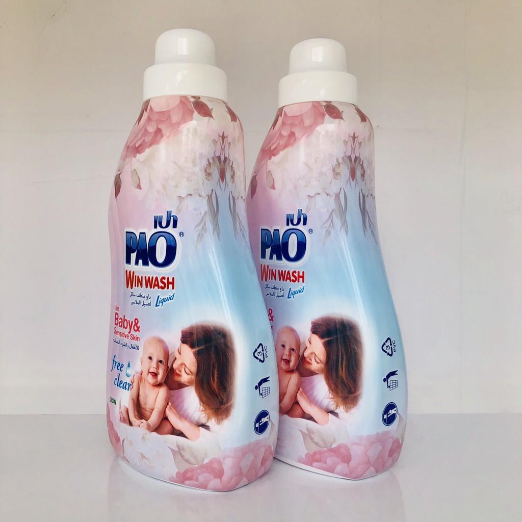 Nước giặt Pao Win Wash Liquid for baby (chai 850ml)
