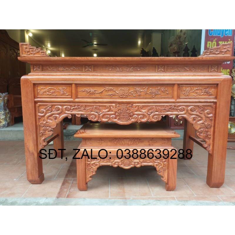 Bộ án thờ gỗ gụ .... giá thật