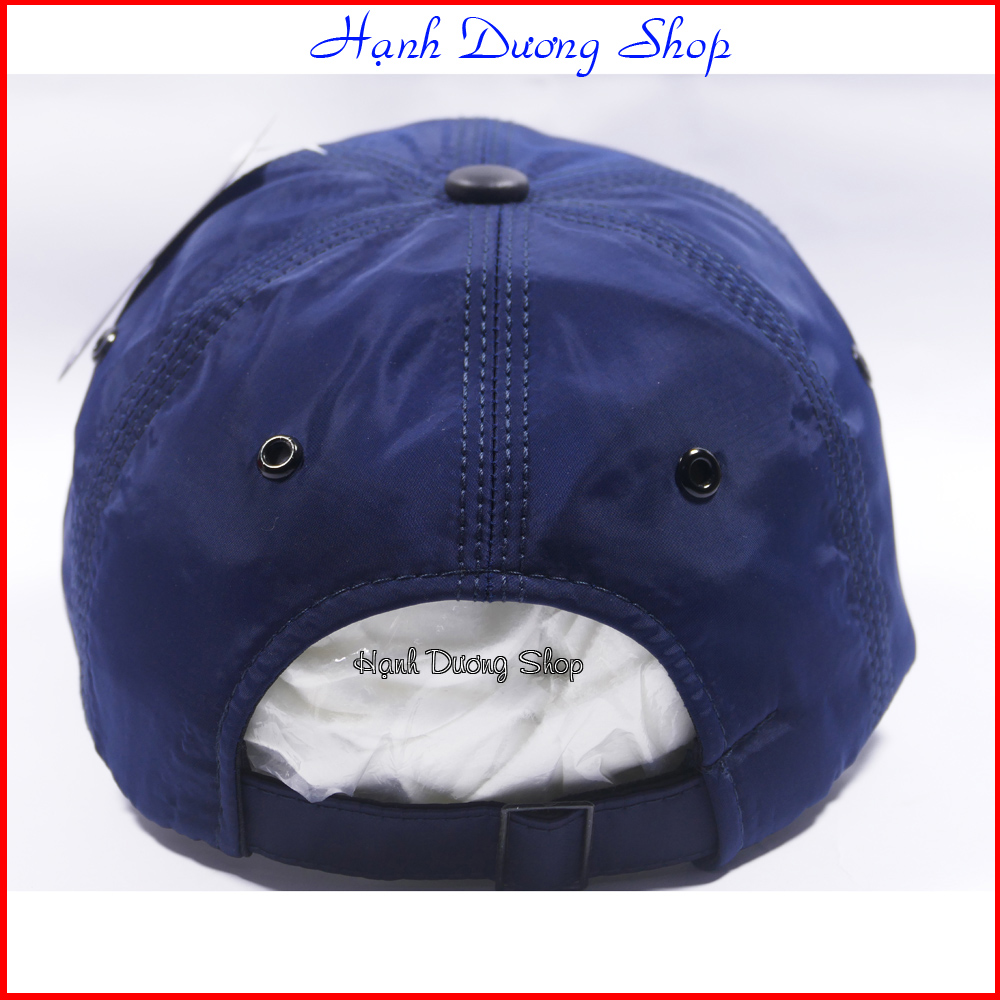 Mũ lưỡi trai vải dù logo chữ Z đẹp mắt, viền kết bọc da thời trang, có khóa đuôi điều chỉnh size